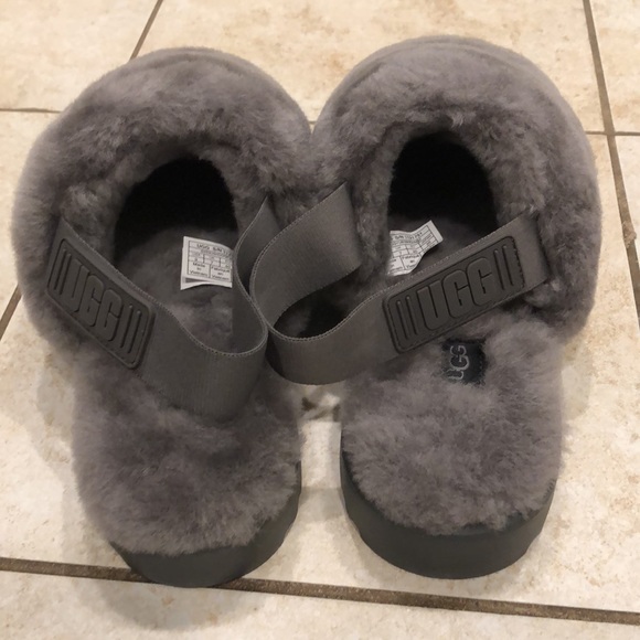 UGG Super Fluff Slippers grey - Picture 5 of 14